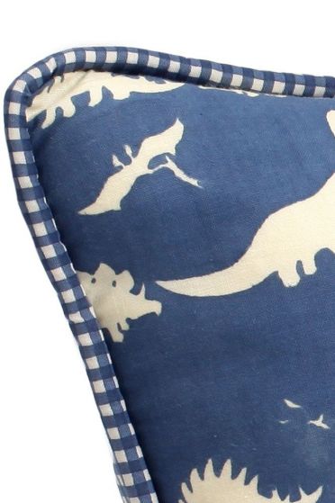 Dinosaur Blue Cushion