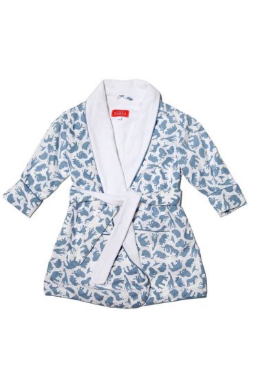 Safari Blue Dressing Gown 