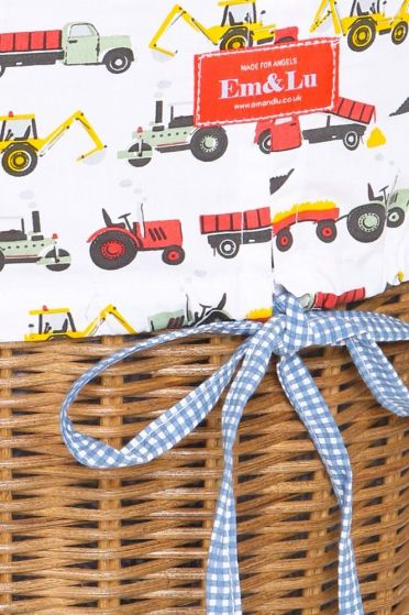 Tractor Colour Laundry Basket