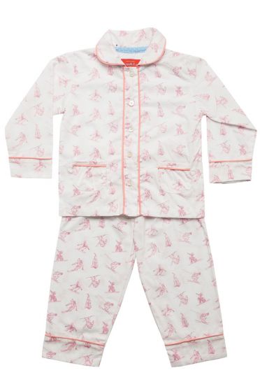 Skiing Pink Classic Pyjama