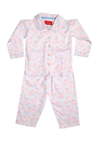 Unicorn Frill Collar Pyjama