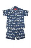 Dinosaur Blue Short Pyjamas 