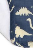 Dinosaur Blue Bib