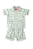 Tractor Green Short Pyjamas