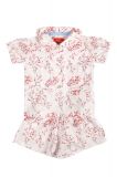 Red Blossom Short Pyjamas 