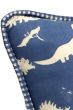 Dinosaur Blue Cushion