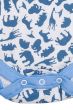 Safari Blue Baby Vest