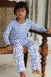 Safari Blue Striped T-Shirt Pyjama