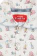 Em&Lu Classic Circus Pyjamas Collar Detail