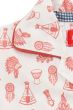 Dreamcatcher Red Short Pyjamas Collar Detail