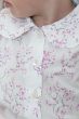 Lilac Blossom Frill Collar Pyjama 