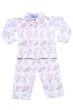 Lilac Blossom Frill Collar Pyjama 