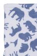 Safari Blue Dribble Bib