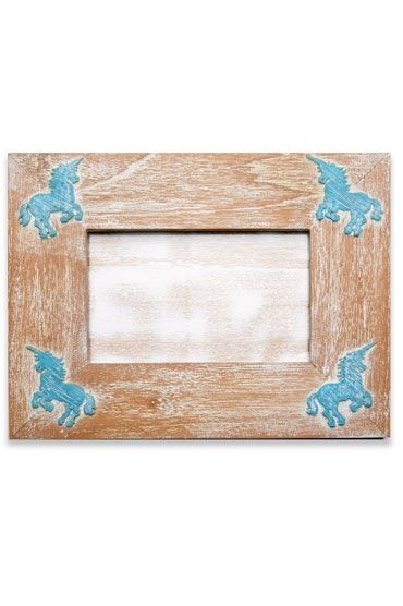Unicorn Blue Photo Frame