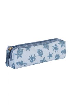 Ocean Blue Pencil Case