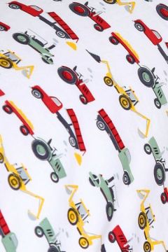 Single Tractor Colour Duvet Cover (Single)