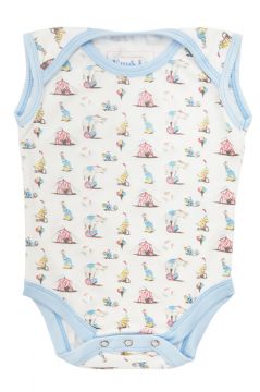 Circus Sleeveless Baby Vest