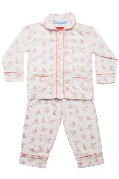 Skiing Pink Classic Pyjama