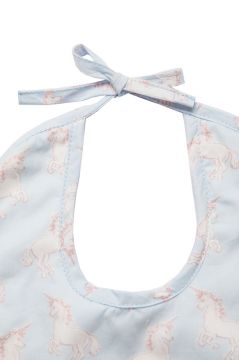 Unicorn Bib Tie Detail