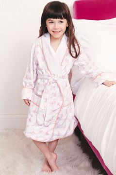 childrens flamingo dressing gown
